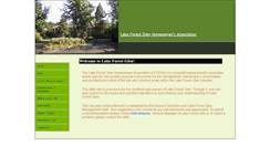 Desktop Screenshot of lfghoa.com